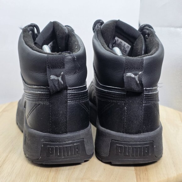 Mens Size 8 - Puma ‘Tarrenz SB PureTex’ Boots Winter Sow (370552-01) Black - Picture 6 of 10